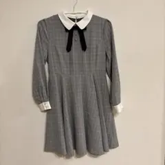 【卒服】【セレモニー】リボンタイつきワンピース