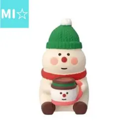 デコレ　コンコンブル　ぽっちゃりスノーマンココア