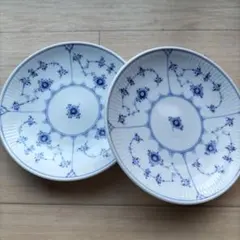 Royal Copenhagen ブルーフルーテッド プレート 3枚セット - メルカリ