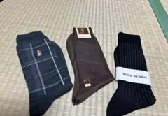 メンズソックス3足セット