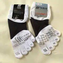 タビオ　レーシングラン5本指　ソックス2点　Ｍ（25-27cm）