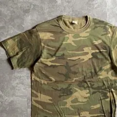 80s USA製 ヴィンテージ Tシャツ 迷彩 ミリタリー L シングルステッチのサムネイル