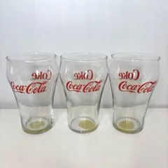 Coca-Cola 6個セット　ステンド調　アンティーク Coca-Cola コカ・コーラグラス 6個セット アンティーク ステンド調