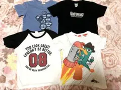 【120㎝相当】半袖 Tシャツ 4着まとめ売りのサムネイル
