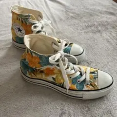 converse 花柄　23.5㎝