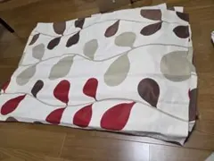 模様ニトリ カーテン モレノ 幅102× 202 ２枚　北欧　レースカーテン付きのサムネイル