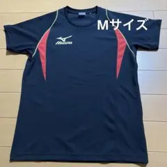 Mizuno ブラック/レッド Mサイズ シャツ