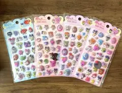 たまごっち 3D 立体ステッカー ペコペコシール 4枚セット