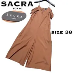 SACRA サクラ キャミソールジャンプスーツ オールインワンサロペット 38