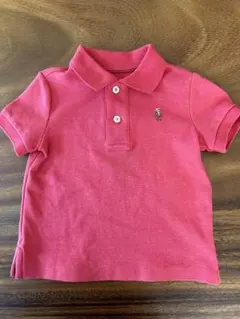 Ralph Lauren ピンク ポロシャツ 12M 80