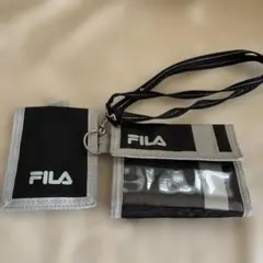 FILA キッズ財布 ネックストラップ付き