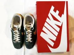 ナイキNIKE コルテッツ　グリーン　ナイロン　試着のみ美品　US8のサムネイル