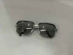 美品 VINTAGE【ブロー サングラス】AP-255 ブラック×シルバーのサムネイル