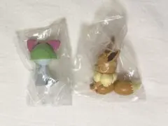 ポケモン ガチャガチャ 肩ズンFig.6 イーブイ ラルトス　セット