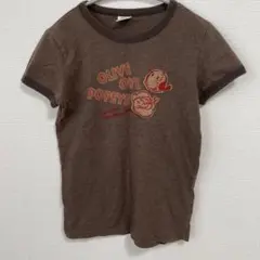【激レア✨】UNIQLO×ポパイ コラボ　オリーブ Tシャツ　ユニクロ　半袖