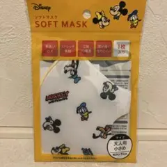 新品　Disney ソフトマスク ミッキーとフレンズ 大人用 小さめのサムネイル