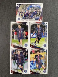 2025/26 Topps UEFA パリ・サンジェルマン カードセット 5枚