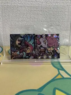 ジョジョの奇妙な冒険 シールウエハース 黄金の風 SRトリッシュ&S・G