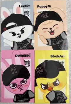 SKZOO ステッカー4種