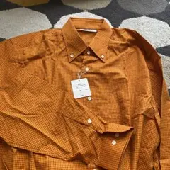 タケオキクチ　デイリーウエア　チェックボタンダウン　03  新品タグ付