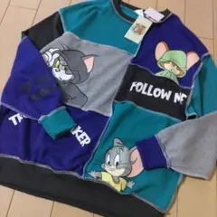 未使用トムとジェリー 薄手トレーナースウェット Mサイズ