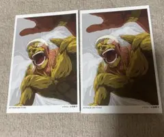 進撃の巨人　ポストカード  WITSTUDIO ライナー　鎧