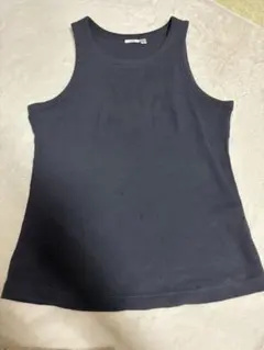 MOUSSY タンクトップ ブラック 黒 F フリーサイズ