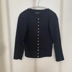 agnès b. ブラックカーディガン サイズ1