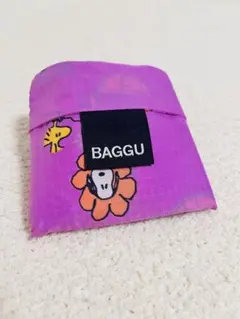 【BAGGU】エコバッグ スヌーピー ピンク babyのサムネイル