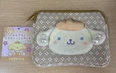 【新品未使用】限定柄　サンリオ　ティッシュポーチ　ポムポムプリン