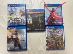 PS4ソフトセット売り