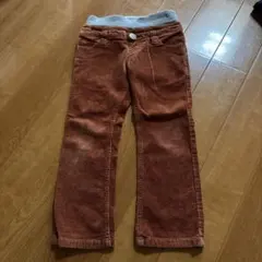 茶系色　キッズ　コーデュロイパンツ サイズ110