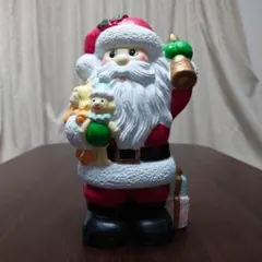 サンタクロース　人形　陶器　置物