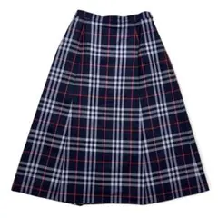 古着 90s BURBERRY バーバリー ノバチェック プリーツスカート