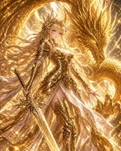 カラフルなドラゴン アートポスターオリジナル紙沢光a4 - メルカリ