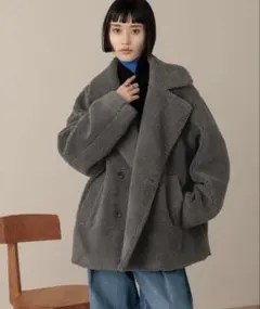 タグあり LOWRYS FARM 2wayエリボアコート