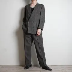 Christian Dior ツイードダブルスーツ ヘリンボーン/IZ341のサムネイル