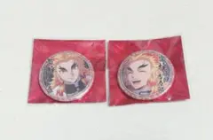 【煉獄杏寿郎】44ミリくじ引き缶バッチ