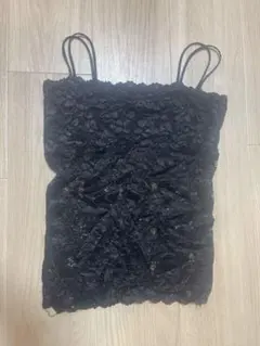 【美品】レースキャミソール