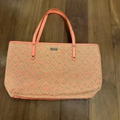 kate spade ピンク トートバッグ