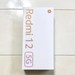【新品未使用】Redmi 12 5G 本体 ミッドナイトブラック 128GB
