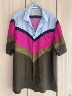 DRIES VAN NOTEN 半袖シャツ マルチカラー 総柄 - メルカリ