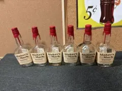 Maker's Mark 空き瓶 6本セット
