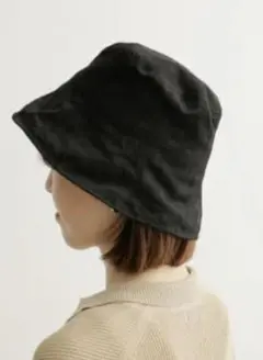 URBAN RESEARCH DOORS ブラック バケットハット