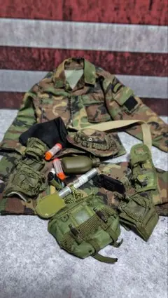 1/6サイズ米海軍ネービーシールズ軍衣服装備用品余剰品 Tのサムネイル