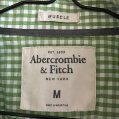 Abercrombie & Fitch 長袖シャツ M 緑