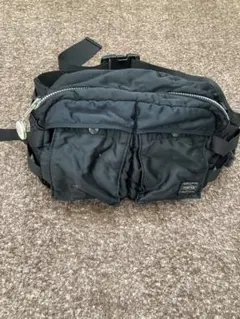 PORTER ポーター タンカー ウエストバッグブラック　多少難あり