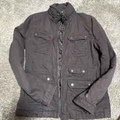 HIDEAWAYS ミリタリージャケット サイズ46 ブラウン