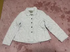 BURBERRY キッズ キルティングジャケット ホワイト　140