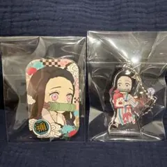 鬼滅の刃 禰豆子 まとめ売り 缶バッジ キーホルダー